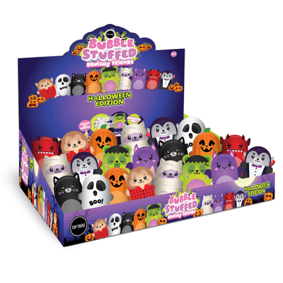 Top Trenz Accessories Bubble Stuffed Squishy Friends - Halloween Edition