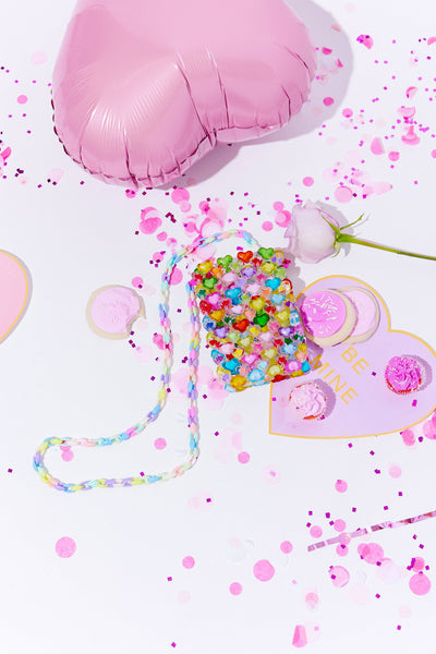 Lola + The Boys Accessories Candy Hearts Crossbody