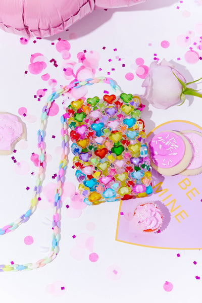 Lola + The Boys Accessories Candy Hearts Crossbody