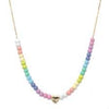 Lola + The Boys Accessories Gold Pastel Bead Necklace Charm It! Charms & Bracelets