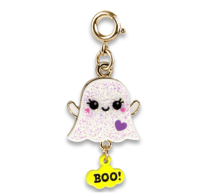 Lola + The Boys Accessories Gold Glitter Ghost Charm Charm It! Charms & Bracelets