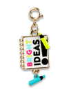 Lola + The Boys Accessories Gold Bright Ideas Notebook Charm It! Charms & Bracelets