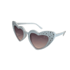 Lola & The Boys Accessories Crystal Mini Heart Sunglasses