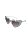 Lola & The Boys Accessories Crystal Mini Heart Sunglasses