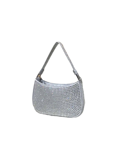 Lola + The Boys Accessories Silver Crystal Shimmer Purse