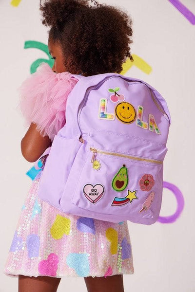 exclude-patch Accessories Purple Customizable Patch Backpack