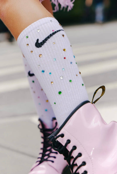 Lola + The Boys Accessories Gem Athletic Socks