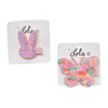 Lola + The Boys Accessories Glitter  Hair Clips