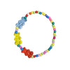 Lola + The Boys Accessories blue/yellow/red Gummy Bear Beaded Bracelet