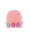 Lola + The Boys Accessories Happy  Emoji Beanie