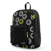 Top Trenz Accessories Hype Black Canvas Backpack