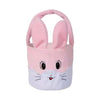 Lola + The Boys Accessories Pink Plush Bunny Basket