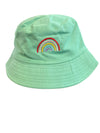 exclude-archive Accessories Green mint Rainbow Bucket Hat Reversible