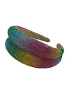 Lola + The Boys Accessories Rainbow Encrusted Headband