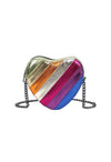 Lola + The Boys Accessories Rainbow Heart Purse