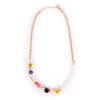 Lola + The Boys Accessories Smiley Pearl Chain Choker