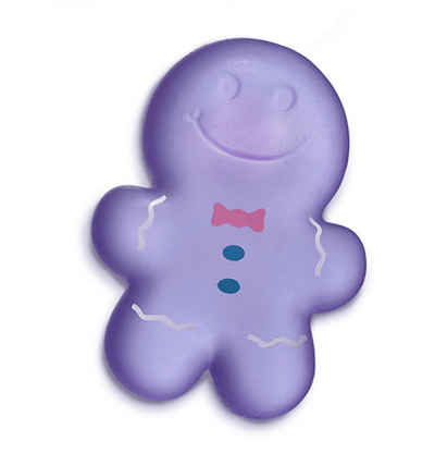 Top Trenz Accessories Purple Super Duper Sugar Squisher - Gingerbread Man