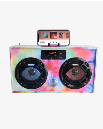 Trend Tech Accessories Tie Dye Boombox