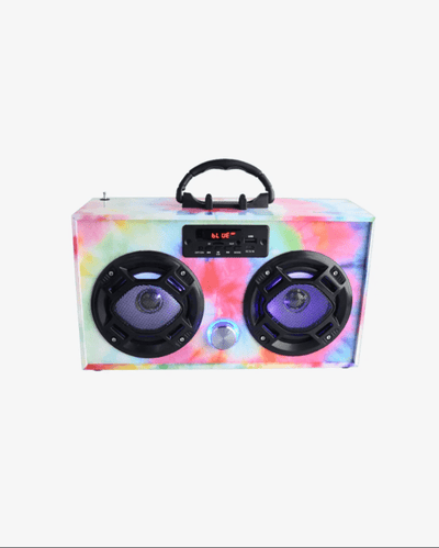 Trend Tech Accessories Tie Dye Boombox