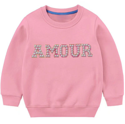 Lola + The Boys Amour Pearl Sweatshirt