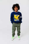 Lola + The Boys Batman Blue Sweatshirt