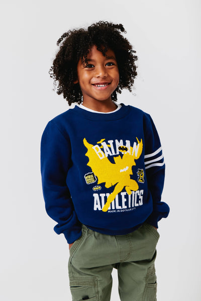 Lola + The Boys Batman Blue Sweatshirt