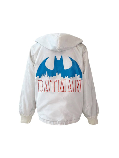 Lola + The Boys Batman Comic Windbreaker (White)