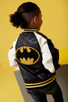 Lola + The Boys Batman Patched Leather Jacket