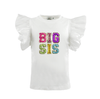 Lola + The Boys 2 Big Sis Gem Ruffle T-Shirt