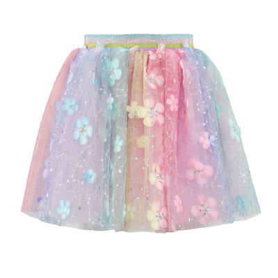 Lola + The Boys Bottoms 3D Rainbow Floral Tutu