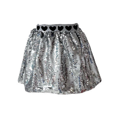 exclude-fall Bottoms Big Bow Sequin Skirt