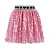 exclude-new-arriv Bottoms 2 Bubble Gum Hot Pink Sequin Skirt