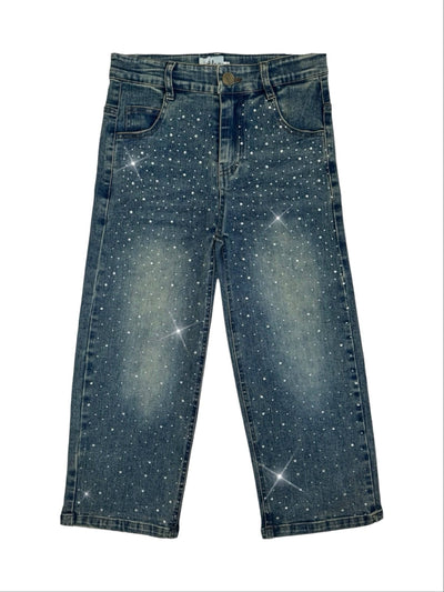 exclude-new-arriv Bottoms Crystal Sparkle Jeans