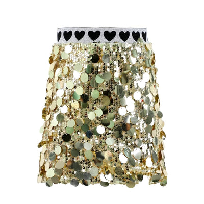 Lola + The Boys Bottoms Disco Queen Pailette Skirt