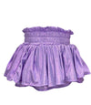 Lola + The Boys Bottoms 2 Lavender Metallic Skirt