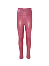 Lola + The Boys Bottoms Metallic Pink Athletic Leggings