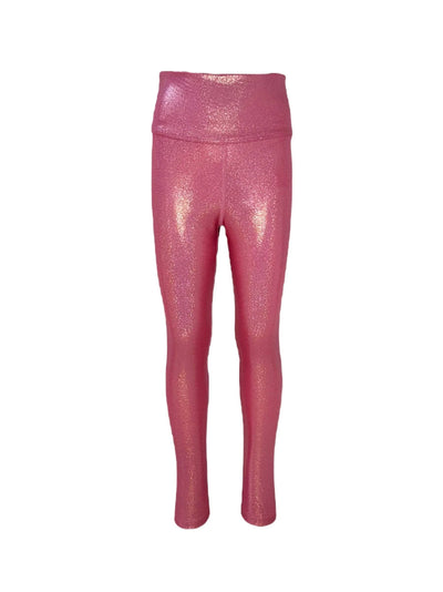 Lola + The Boys Bottoms Metallic Pink Athletic Leggings