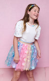 Lola + The Boys Bottoms Rainbow Floral Dream Tutu