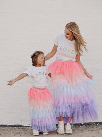 Lola + The Boys Bottoms Women's Cotton Candy Maxi Tutu