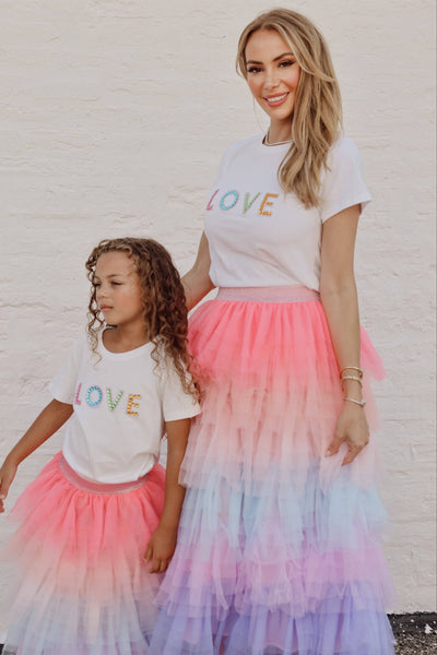 Lola + The Boys Bottoms Women's Cotton Candy Maxi Tutu