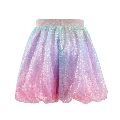 Lola + The Boys Bubble Gum Ombre Skort