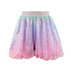 Lola + The Boys Bubble Gum Ombre Skort