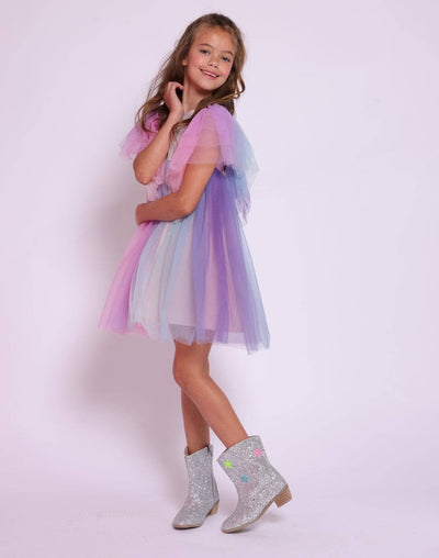 Lola + The Boys Cotton Candy Dream Tulle Dress