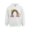 Lola + The Boys Crystal Candy Rainbow Hoodie