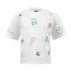 Lola + The Boys Crystal Doodle T-shirt