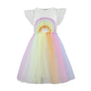 Lola + The Boys Crystal Rainbow Tulle Dress