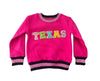 Lola + The Boys Crystal TEXAS Sweatshirt