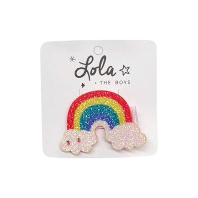 Lola + The Boys Rainbow Clip Cutie Shimmer Clip