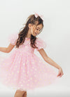 Lola + The Boys Daisy Puff Tulle Dress