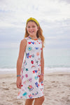 Lola + The Boys Dress Be You Doodle Tank Dress